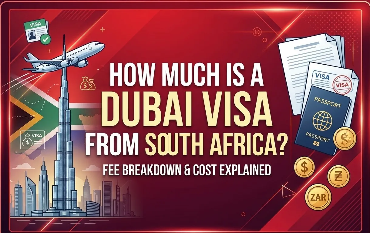 You are currently viewing How Much Is a Dubai Visa from South Africa? Fee Breakdown